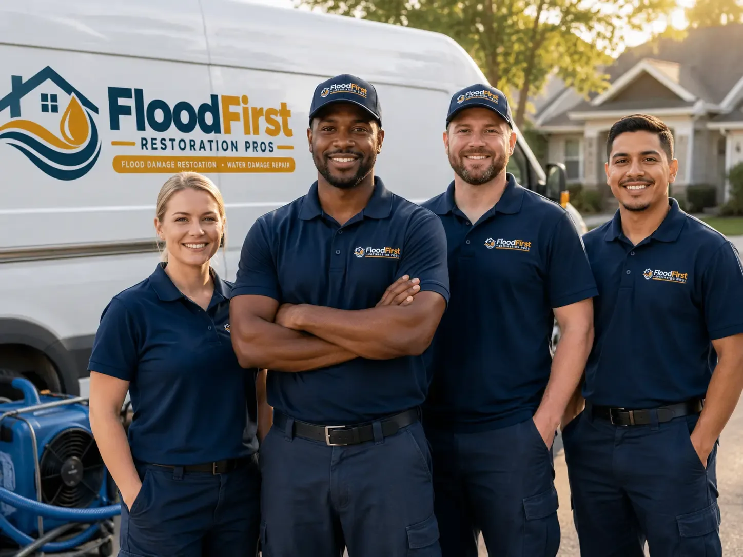 Flood Damage Restoration company in Russellville, OH